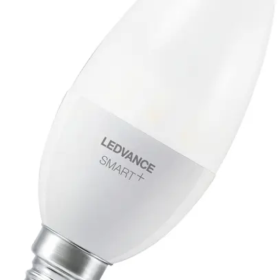 Lampe LED LEDVANCE SMART+ MATTER E14 4.9W 470lm RGBW WiFi Ø39×115mm B12 mat 