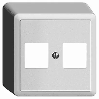 Scatola AP ITT vuota per 1…2×RJ45 EDIZIOdue diritta bianco 