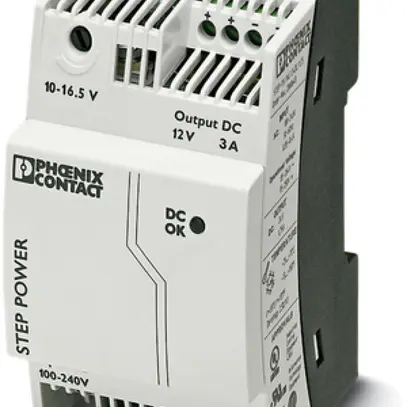Alimentation à découpage Phoenix Contact 12VDC3A, 1 phase 