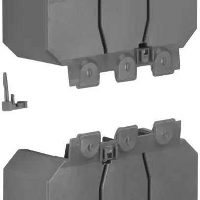 Couvre-bornes Hager x250 3L large 