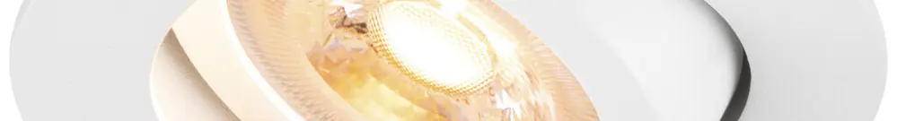 Downlight LED SLV NEW TRIA 68 GU10 1×10W VAR Ø82mm blanc 