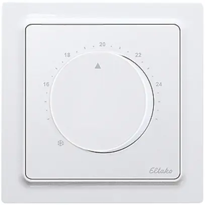 Termostato ambiente RF AP Eltako FTR55HB, a batteria, bianco lucido 
