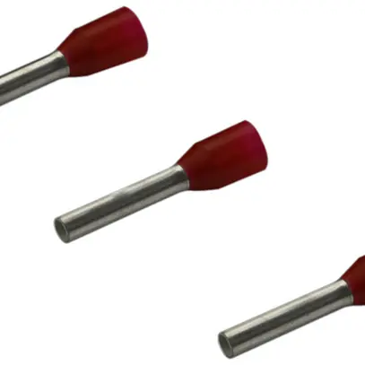 Embout de câble Rittal AS 4050.774 1.5mm² 10mm rouge 500pcs 
