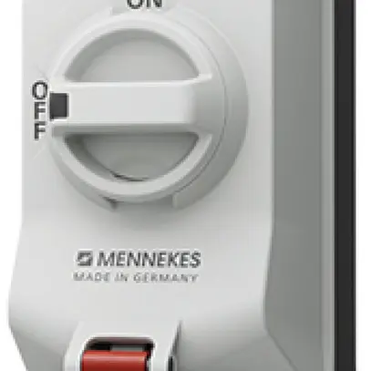 Prise AP MENNEKES DUO 16A 5P 6h 400V IP44 interrupteur 