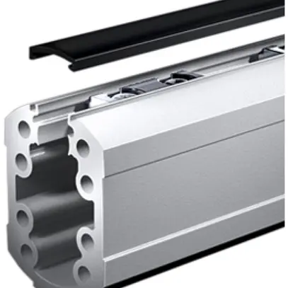 Profilé de bras porteur Rittal CP 6206.110 1000mm pour CP60 aluminium 