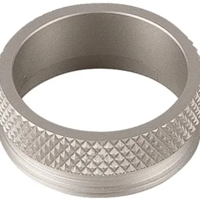 Bague décorative SLV GRIP S aluminium Ø27×11mm nickel 