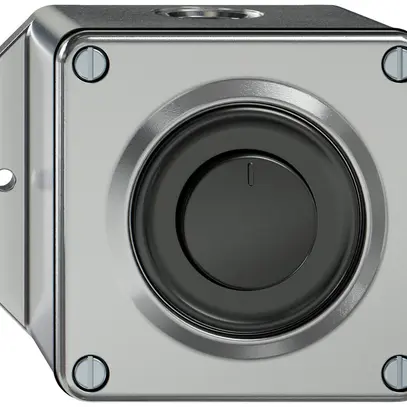 AP-Drehdimmer Uni-LED ELEMENT IP20 230V LED Retrofit aluminium 
