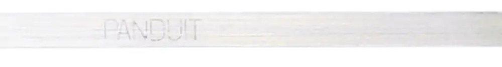 Fascetta Panduit MLT4S-CP, B=4.6mm, L= 361mm, per Ø102mm, acciaio affinato 