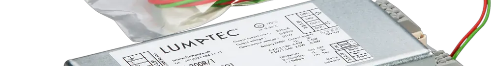 Élément de secours pour LED «large» 