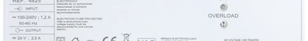 Alimentazione AMD Fermax DUOX 24VDC 