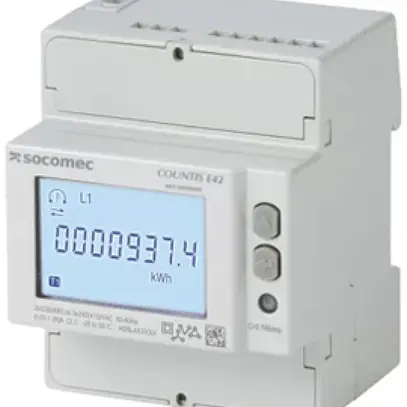 Compteur d'énergie AMD COUNTIS E42 3P indirect 1/5A impulsion MID 