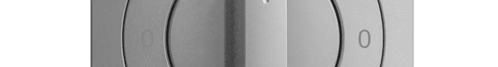 Kit front.0-Manuale-0-Aut.EDIZIOdue silver 60×60mm per interr.rot 