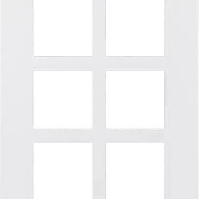 Intestazione INC Legrand Arteor 3×2, verticale, bianco 