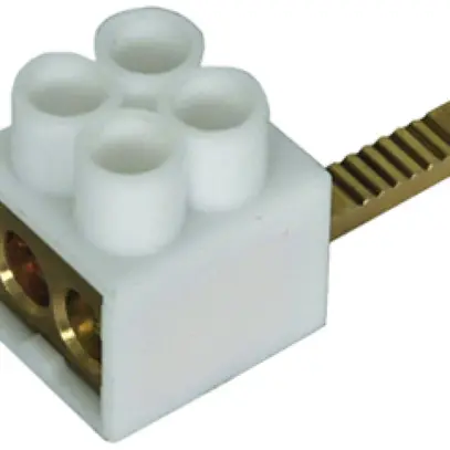 Borne de raccordement DEHN/elvatec SE STAK 2×16mm² avec borne de passage 