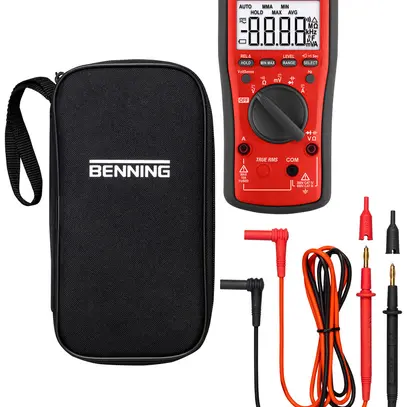 Multimètre Benning MM 2-2 600V 10A 60MΩ 10000µF 50kHz 