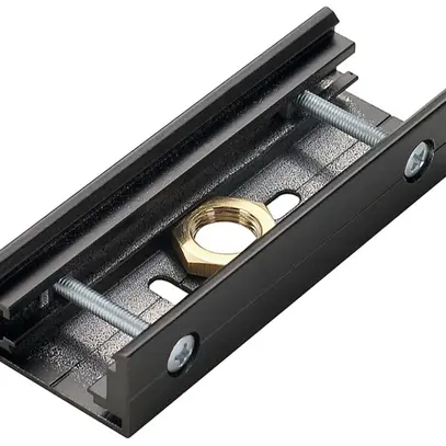 Raccord de point de connexion SLV pour rail conducteur EUTRAC, noir 