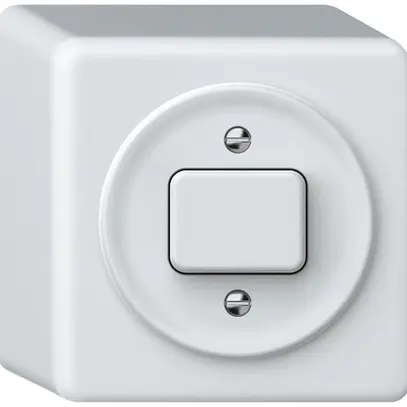 Interruttore a pulsante AP origin sch 3 88×88×54mm bianco 