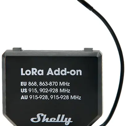 Amplificateur de signal Shelly LoRa Add-on portée ≤ 5 km 
