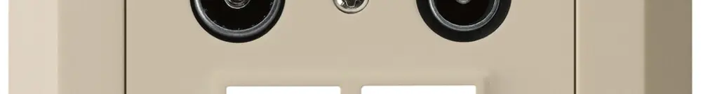 UP-Antennendose R/TV HMS kallysto.line 19dB beige 