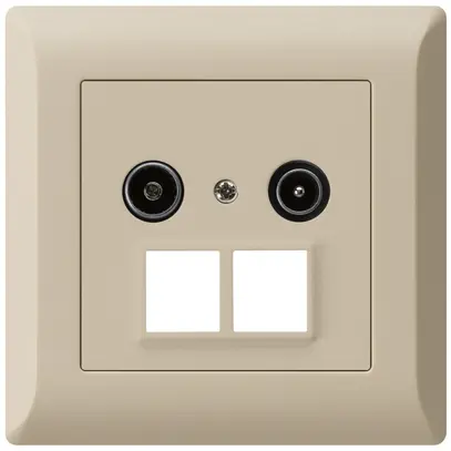 Prise d'antenne ENC R/TV HMS kallysto.line 19dB beige 