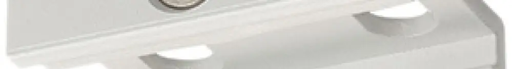 AP-/Pendel-Montageclip SLV für AP-Stromschiene S-TRACK DALI 3-phasig weiss 