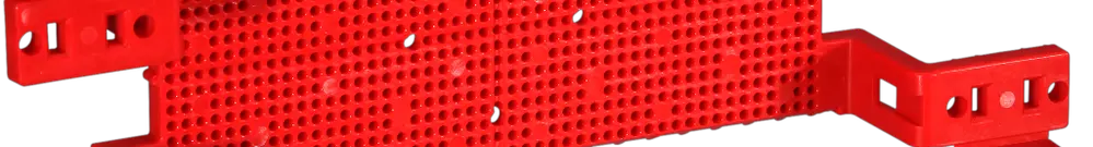 Plaque de montage MT Red-Fix rouge pour support de boîte 