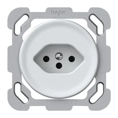 Presa INC origin 1×tipo 13 10A 230V 77×77mm bianco 