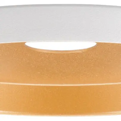 Abat-jour SLV LALU PLATE acier Ø150×15mm blanc or à teinte unie 