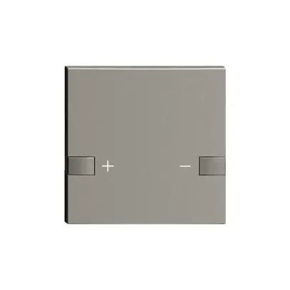 Pulsante 1/1 ZEP, +/- grigio scuro 