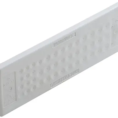 Plaque passe-câbles WM CABTITE EP A 24/42 142×44×12mm TPE gris 