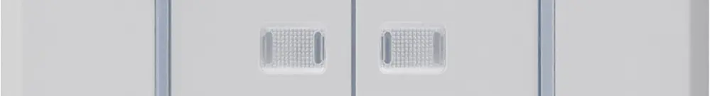 Contatto pulsante INC robusto IP55 2×1P grigio 2×illuminato per combinazione 