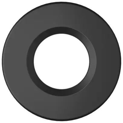 Bague de recouvrement LEDVANCE COMBO FIX matière synthétique Ø100×4mm noir 