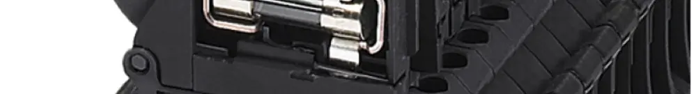 Morsetto di sicurezza raccordo a vite 6A fusibile G 5×20mm 
