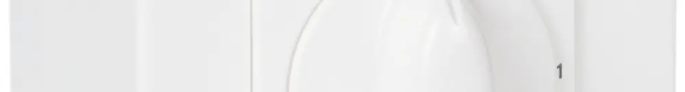 Interruttore rotativo AP ATO 1/1L bianco 0-1-2-1+2 