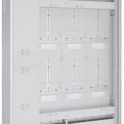 Distributeur ENC PrismaSeT XL IP44 2 rangées 6 compteurs 1050×1400×210mm 