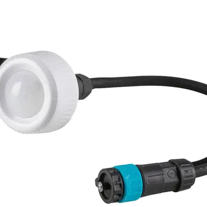 Sensore di movimento SLV FLOODLIGHT IP65 PIR Ø27.5mm bianco 