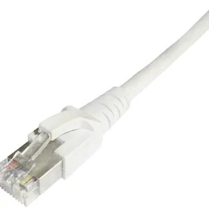 Cavo patch RJ45 Dätwyler cat.6A S/FTP senza alogeno 30m bianco 