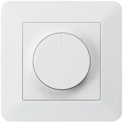 Variateur rotatif station secondaire ENC Hager kallysto.trend blanc 