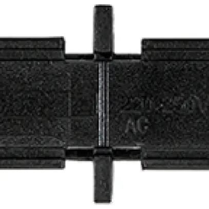 Raccordo longitudinale SG ShopLine 3 fa nero isolato 