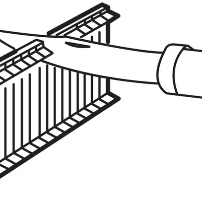 Profilo di copertura Legrand per 5 moduli per XL3-125 bianco 