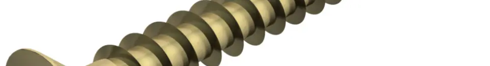 Vis pour panneau aggloméré à tête conique Bettermann 3×25mm T-Drive zinguée 