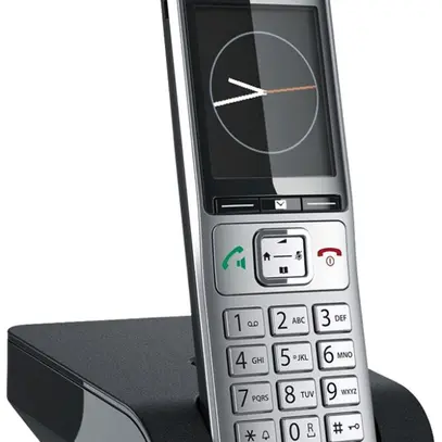 Téléphone sans fil Gigaset Comfort 500 17h mains libres CLIP argent 