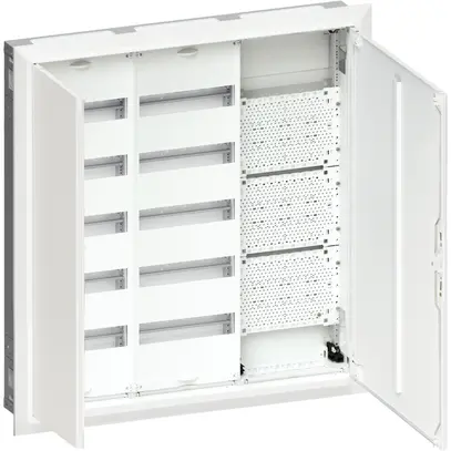 Distributore INC Hager univers 5-file 120UM porta IP30 800×800×110mm 
