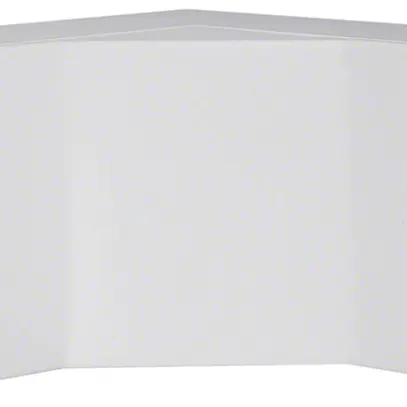 Angolo interno Hager tehalit.FB 130×80mm grigio IP30 
