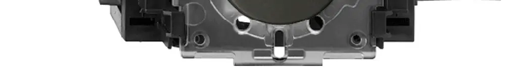EB-Steckdose FH T13 L1 schwarz 53mm Snap für Flachkab.Powerbus 
