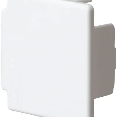 Embout de fermeture tehalit LF 40040, blanc trafic 