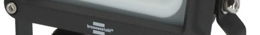 LED-Strahler JARO 1060 PIR 10W 1150lm 6500K IP65 VWB 113×157mm schwarz 