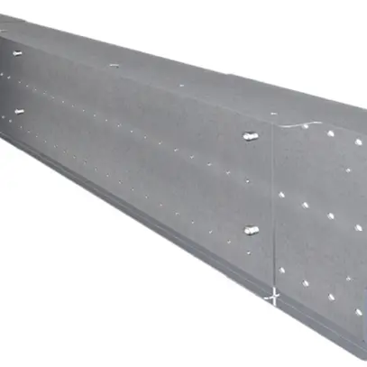 Profilo di chiusura Rittal SV 9683.736 per VX 600/800mm grigio 
