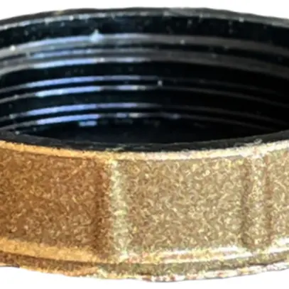 Schraubring Elektrogros E14 Bakelit 34×7mm Gold 