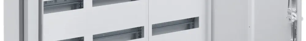 Distributore AP Hager univers 5-file 106UM porta IP44 800×800×160mm 